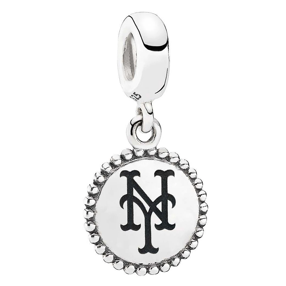 Women's Pandora New York Mets Unforgettable Moment Dangle Charm