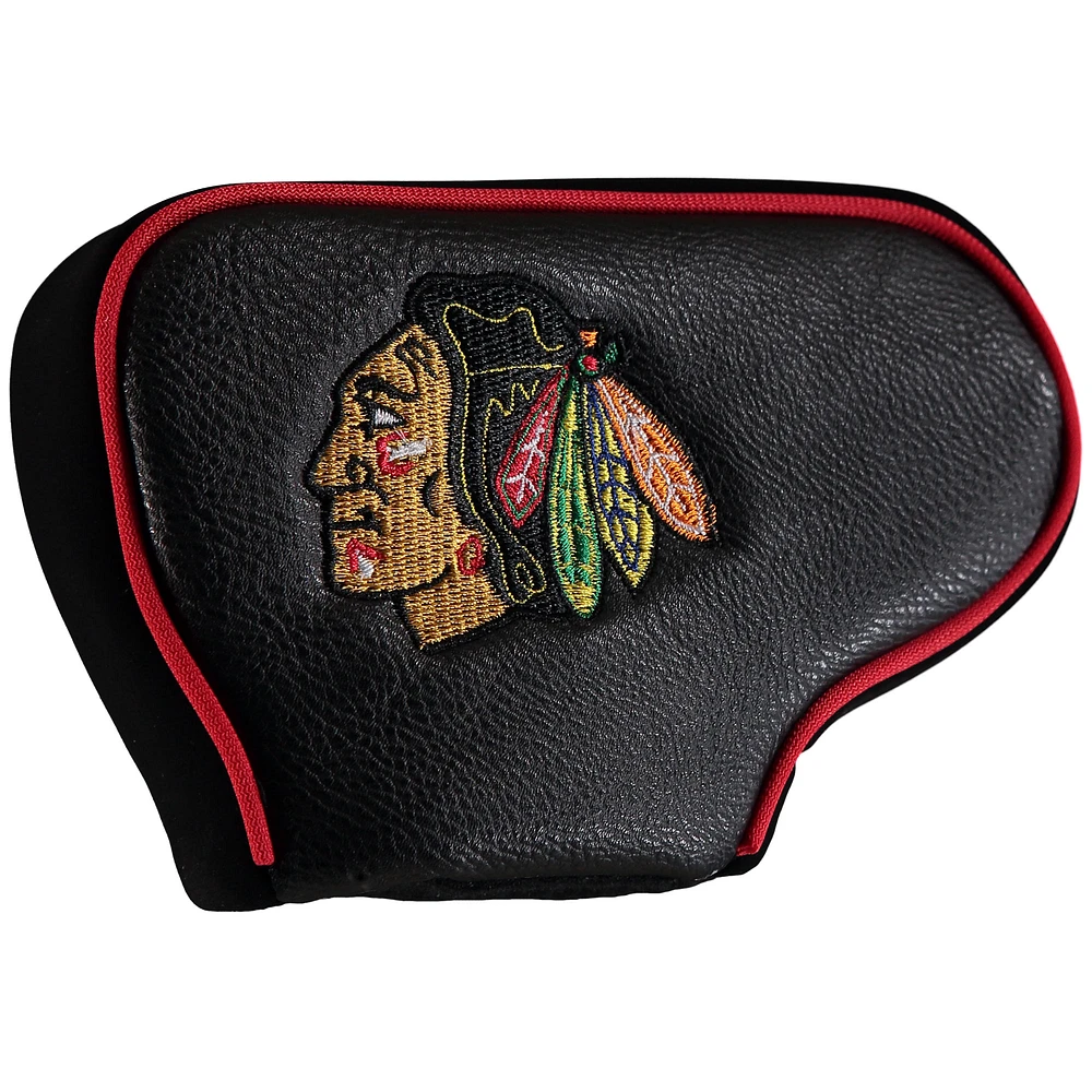Chicago Blackhawks Golf Blade Putter Cover