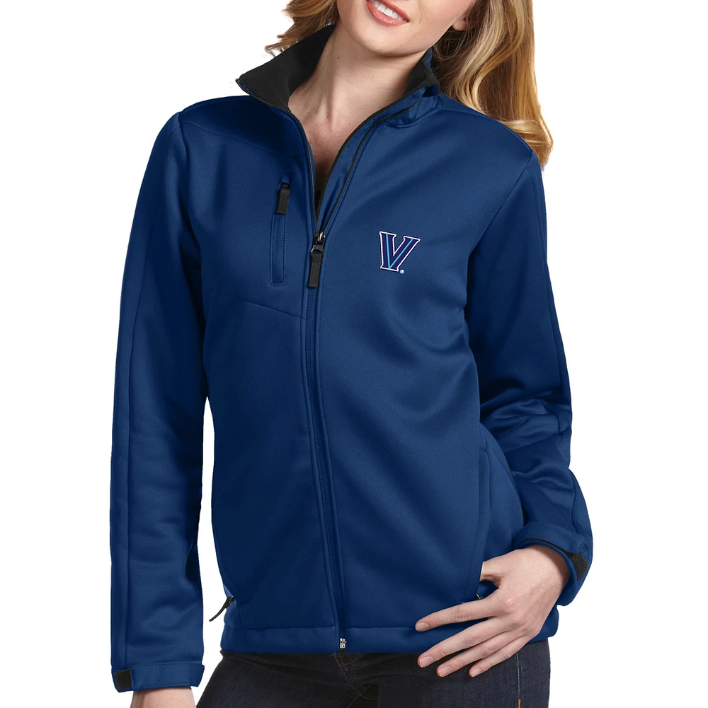Women's Antigua Royal Villanova Wildcats Traverse Full-Zip Jacket