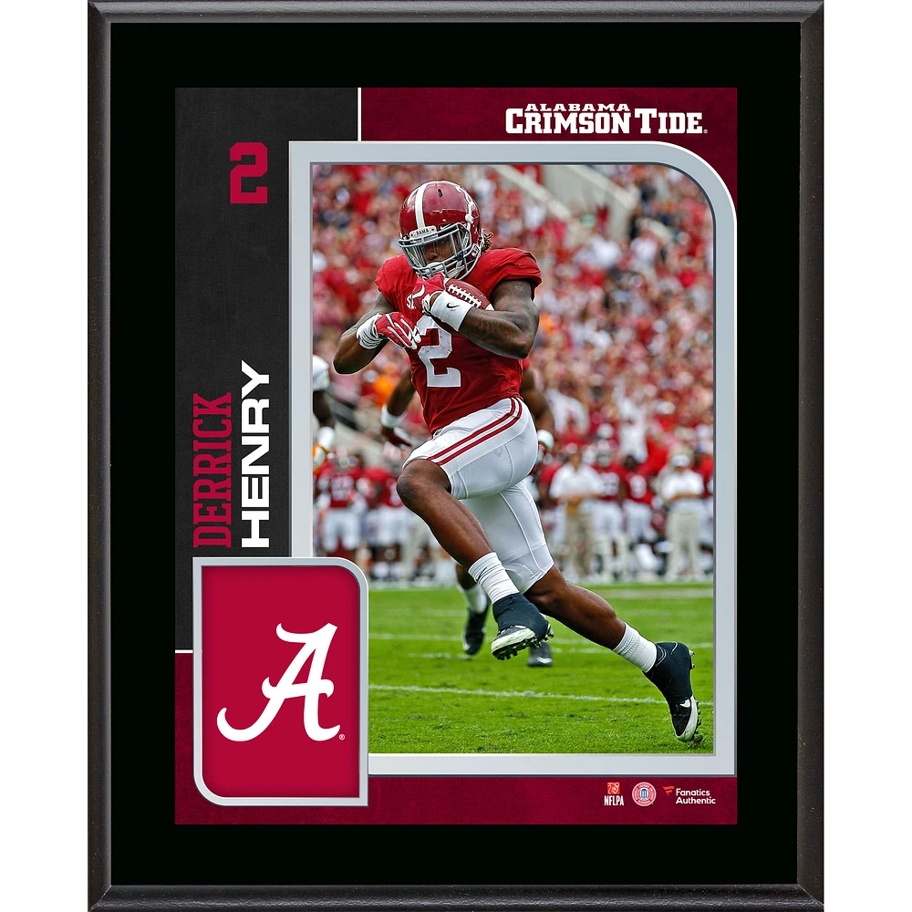 Derrick Henry Alabama Crimson Tide 10.5" x 13" Sublimated Player Plaque