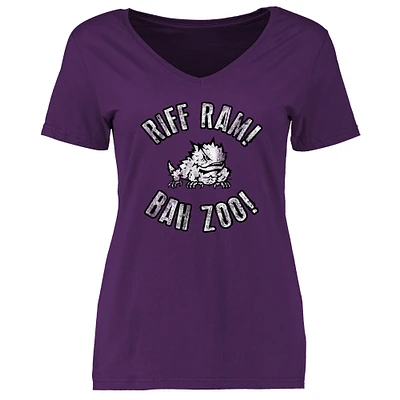 Women's Purple TCU Horned Frogs Tradition T-Shirt
