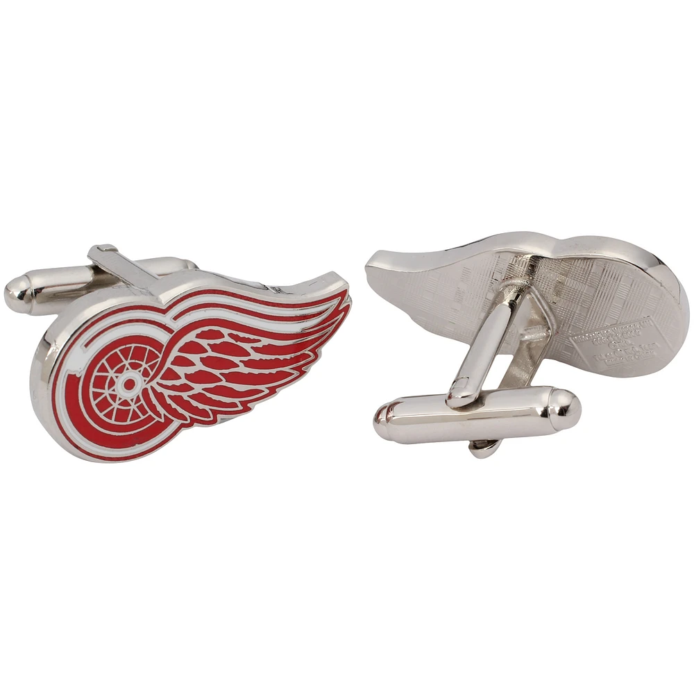 Detroit Red Wings Team Logo Cufflinks