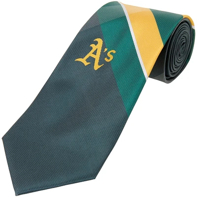 Men's Athletics Woven Poly Grid Tie