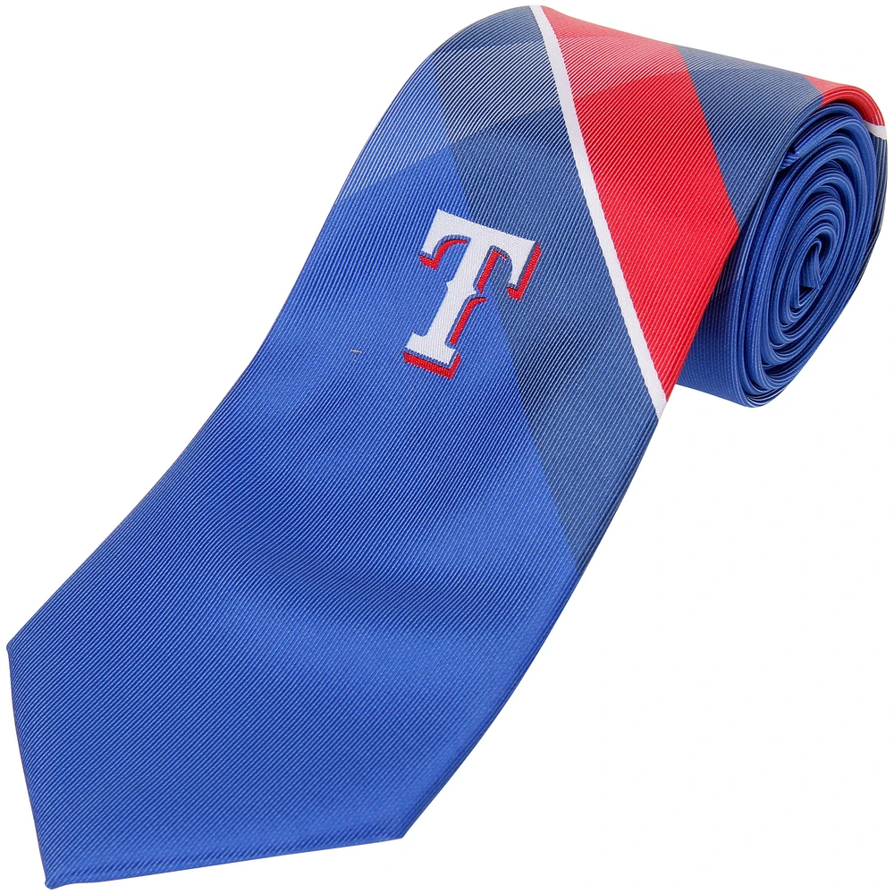 Men's Texas Rangers Woven Poly Grid Tie