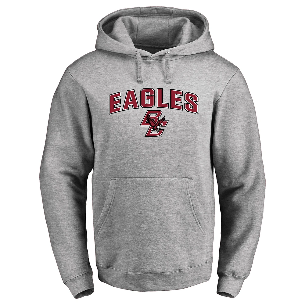 Men's Ash Boston College Eagles Proud Mascot Pullover Hoodie