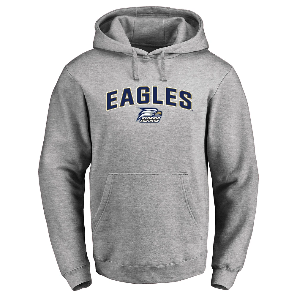 Men's Ash Georgia Southern Eagles Proud Mascot Pullover Hoodie