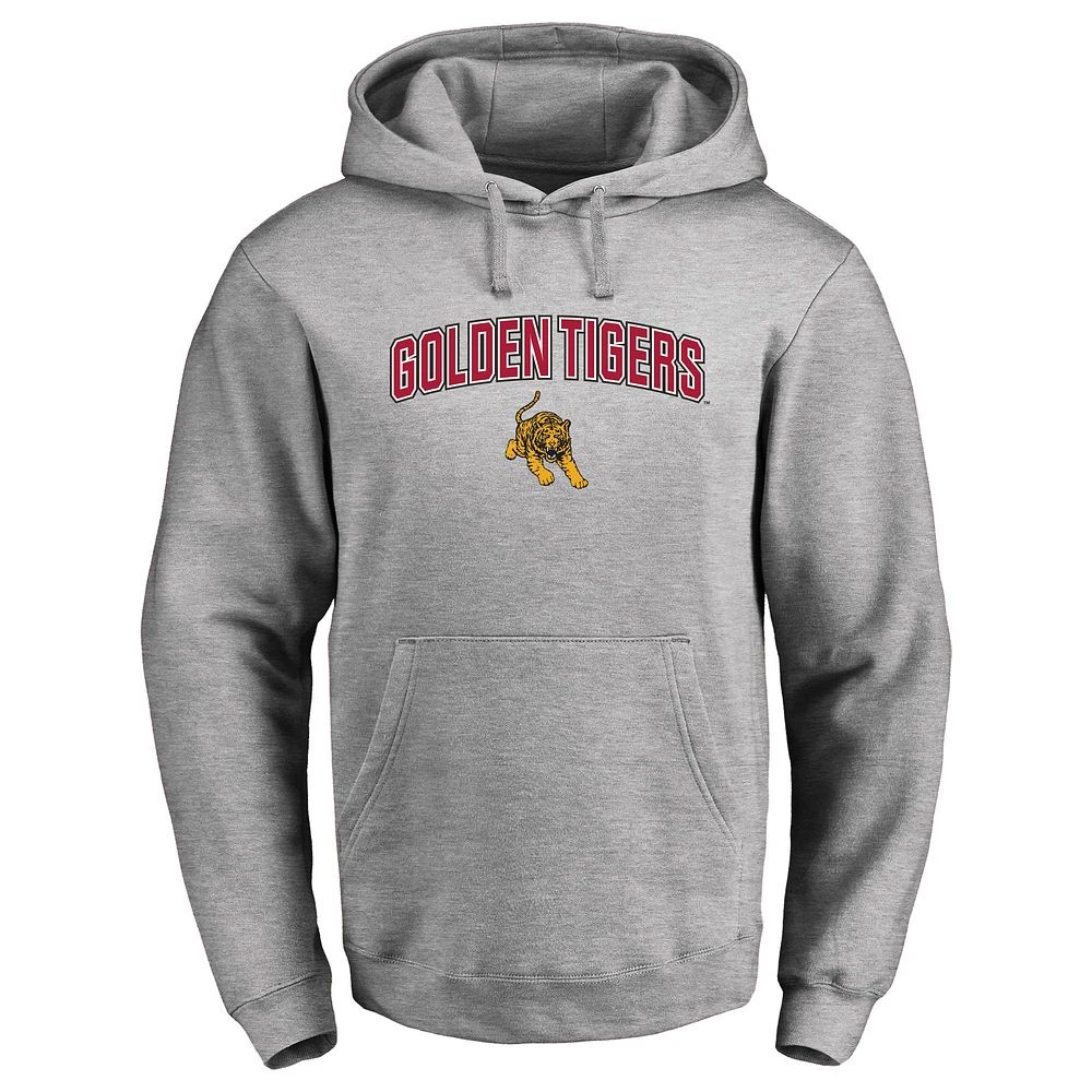 Men's Ash Tuskegee Golden Tigers Proud Mascot Pullover Hoodie