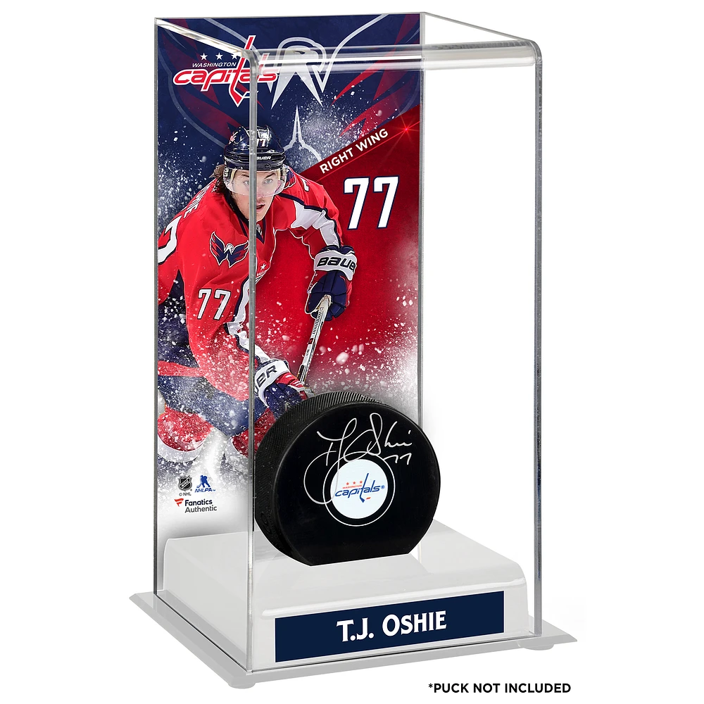 T.J. Oshie Washington Capitals Deluxe Tall Hockey Puck Case