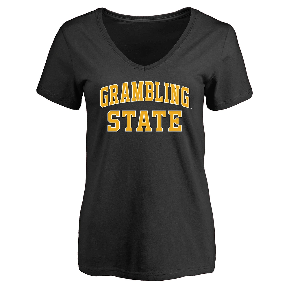 Women's Black Grambling Tigers Everyday T-Shirt