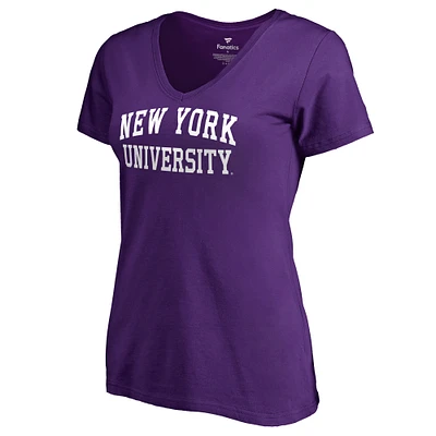 Women's Purple NYU Violets Everyday T-Shirt