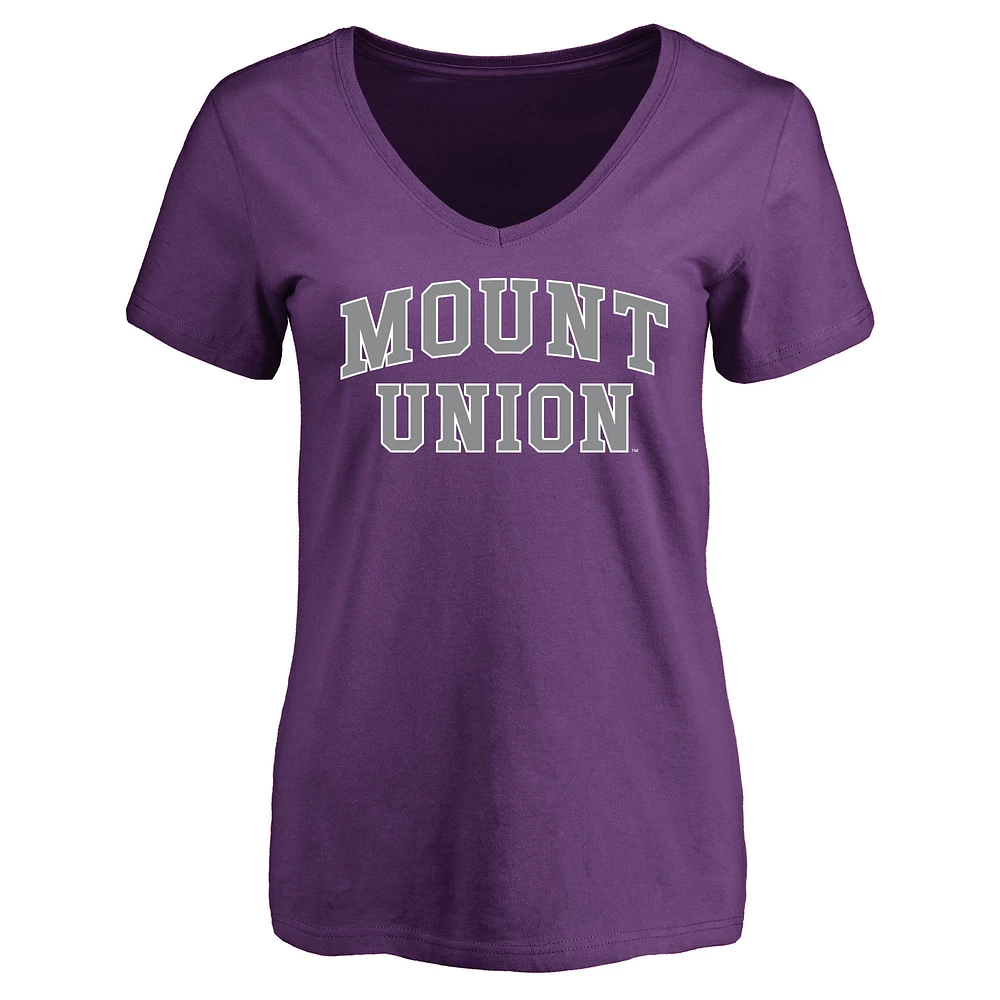 Women's Purple Mount Union Purple Raiders Everyday T-Shirt