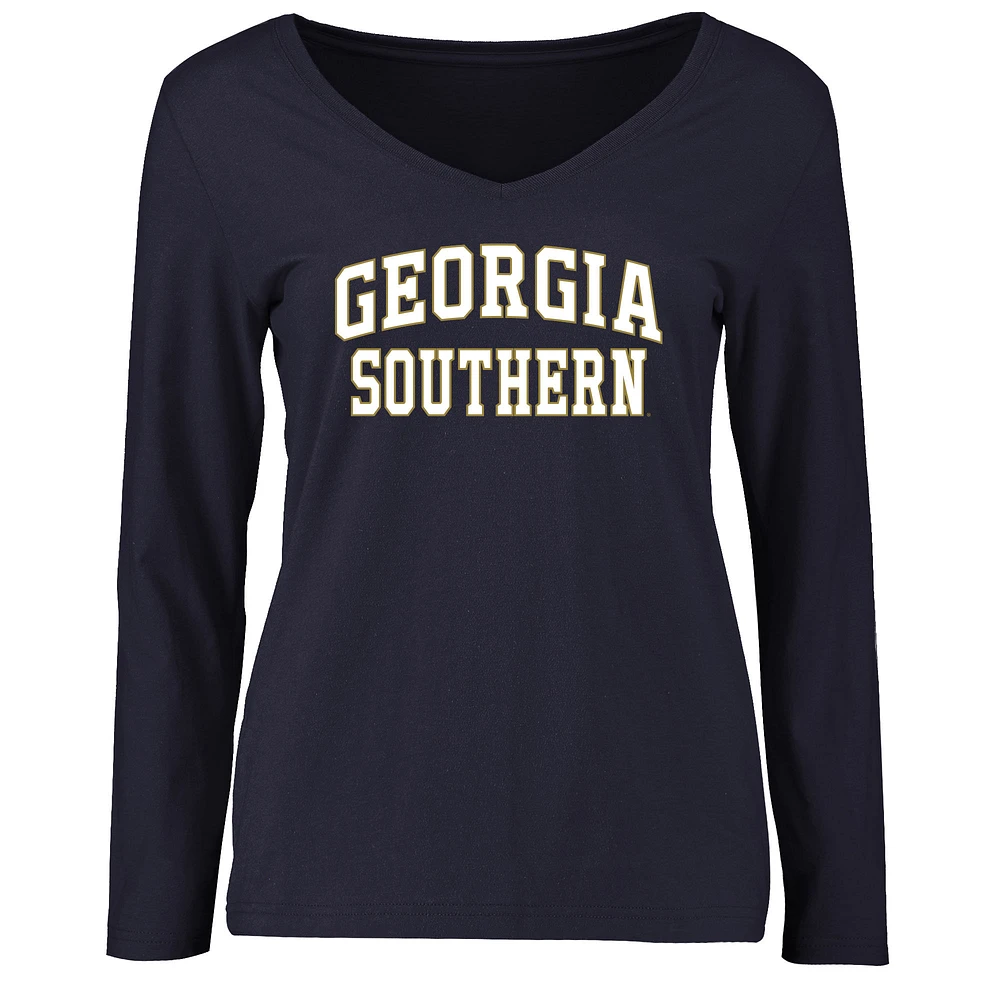 Women's Navy Georgia Southern Eagles Everyday Long Sleeve T-Shirt