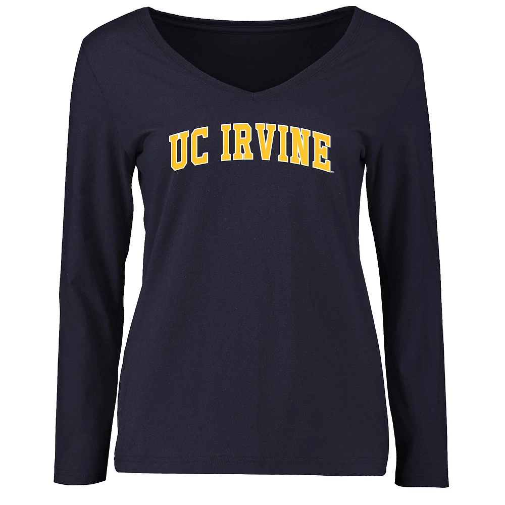 Women's Navy UC Irvine Anteaters Everyday Long Sleeve T-Shirt
