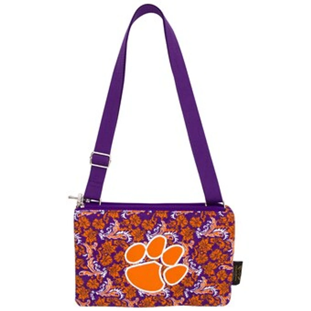 Women's Clemson Tigers Bloom Crossbody Purse