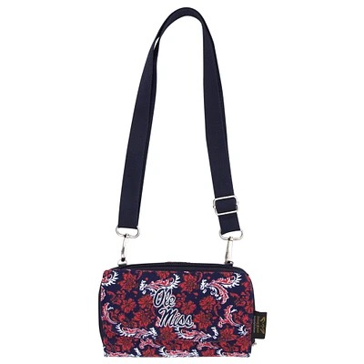Women's Ole Miss Rebels Bloom Crossbody Wallet