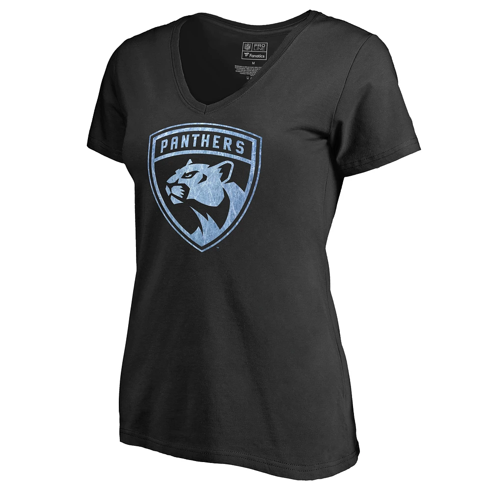 Women's Black Florida Panthers Pond Hockey T-Shirt