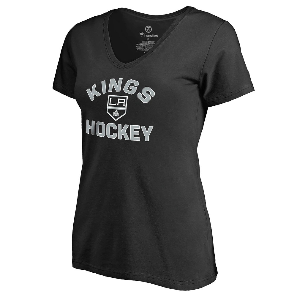 Women's Black Los Angeles Kings Overtime T-Shirt