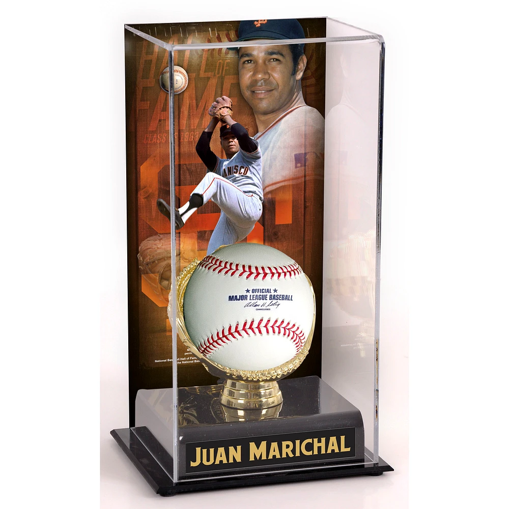 Juan Marichal San Francisco Giants Hall of Fame Sublimated Display Case with Image