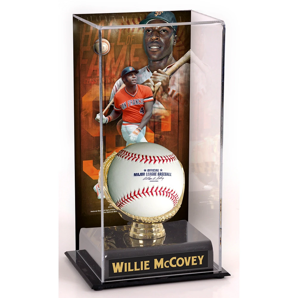 Willie McCovey San Francisco Giants Hall of Fame Sublimated Display Case with Image