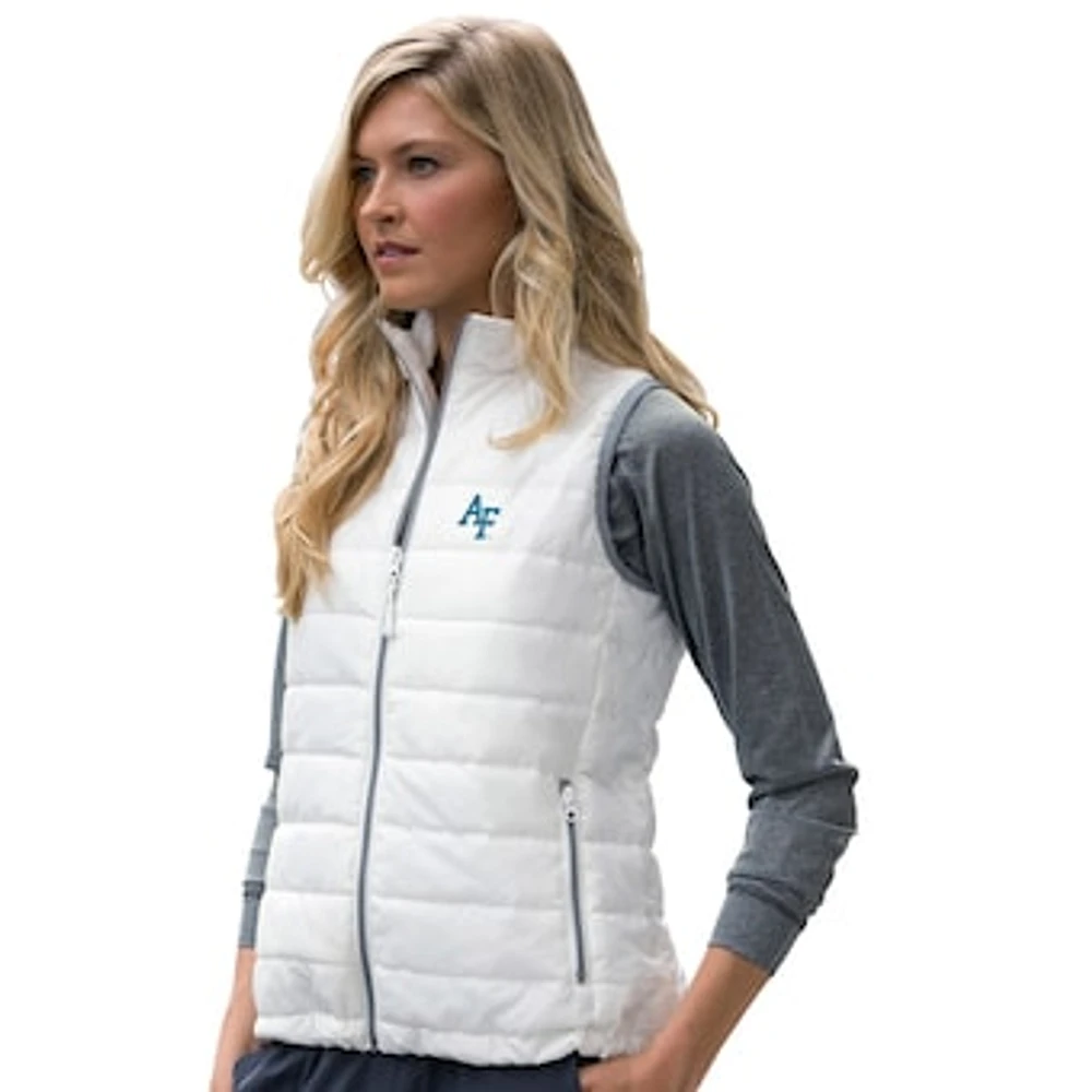 Women's White Air Force Falcons Apex Compressible Quilted Vest