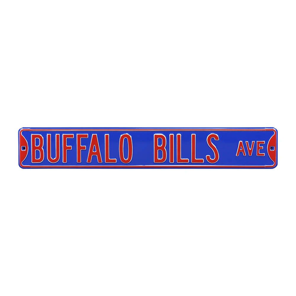 Royal Buffalo Bills Country 6" x 36" Steel Street Sign