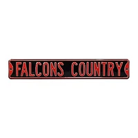 Atlanta Falcons 6" x 36" Steel Street Sign