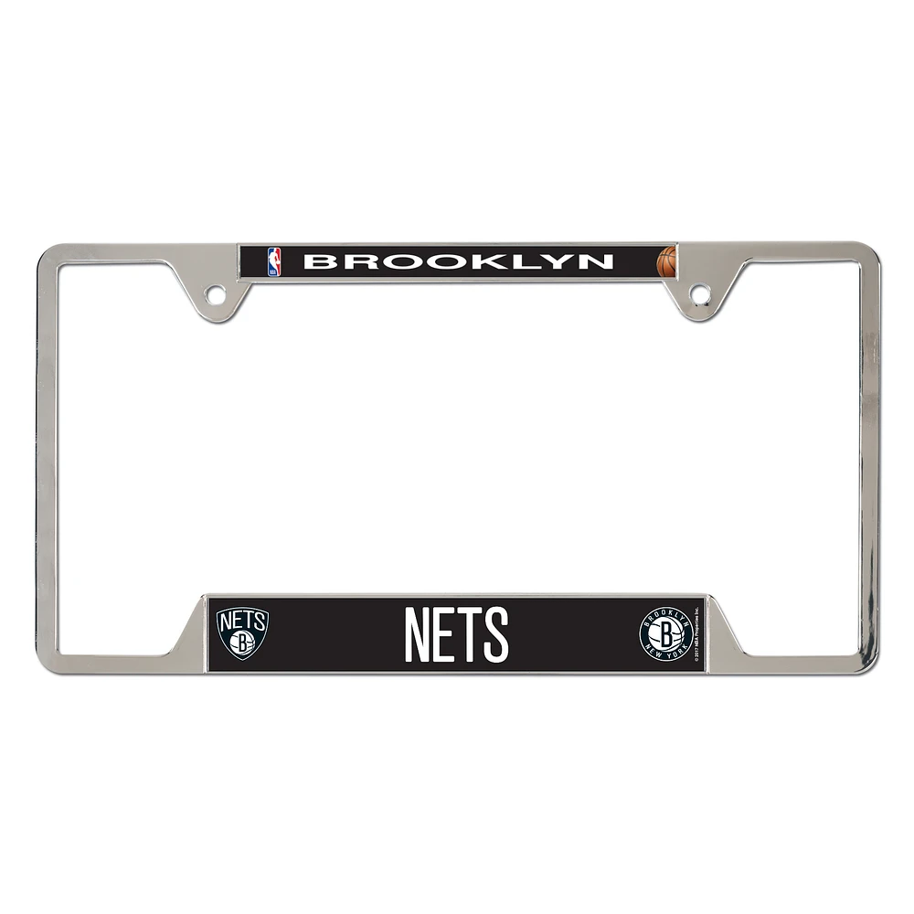 WinCraft Brooklyn Nets License Plate Frame