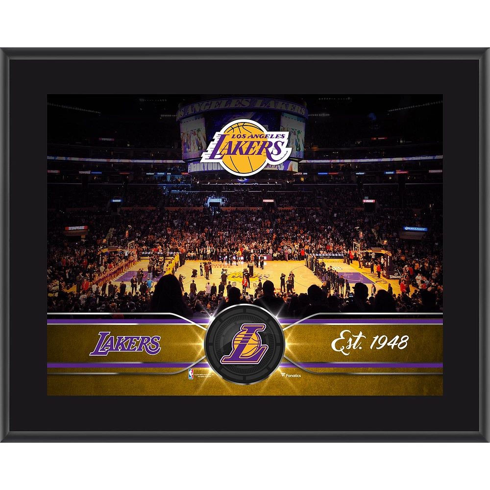 Los Angeles Lakers 10.5" x 13" Sublimated Team Plaque