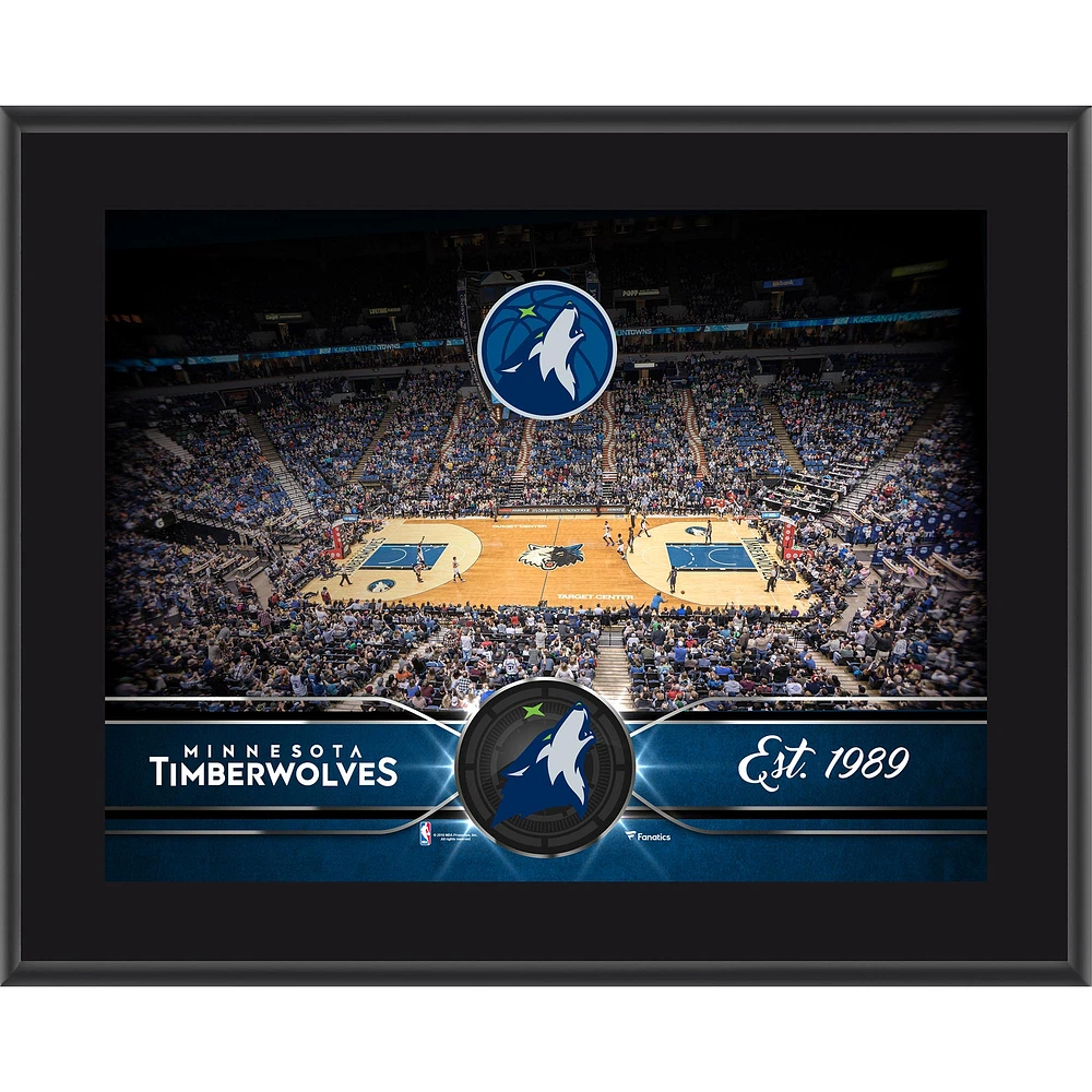 Minnesota Timberwolves 10.5" x 13" Sublimated Team Plaque