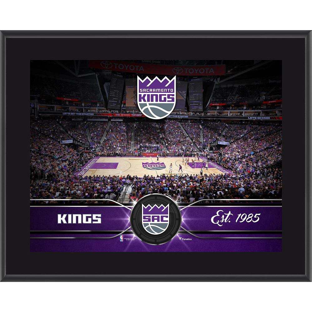 Sacramento Kings 10.5" x 13" Sublimated Team Plaque