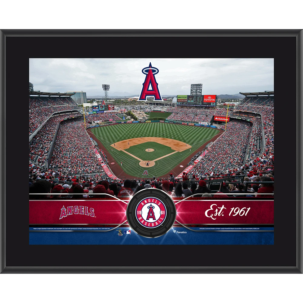 Los Angeles Angels 10.5" x 13" Sublimated Team Plaque
