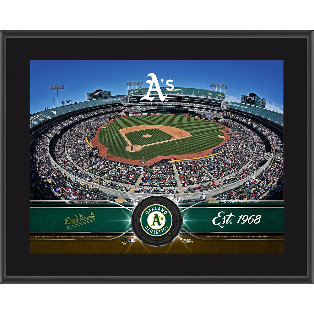 Oakland Athletics 10.5" x 13" Sublimated Team Plaque