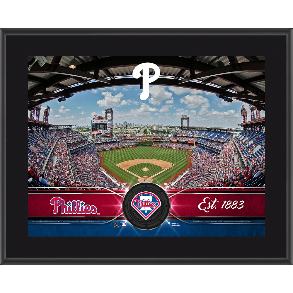 Philadelphia Phillies 10.5" x 13" Sublimated Team Plaque