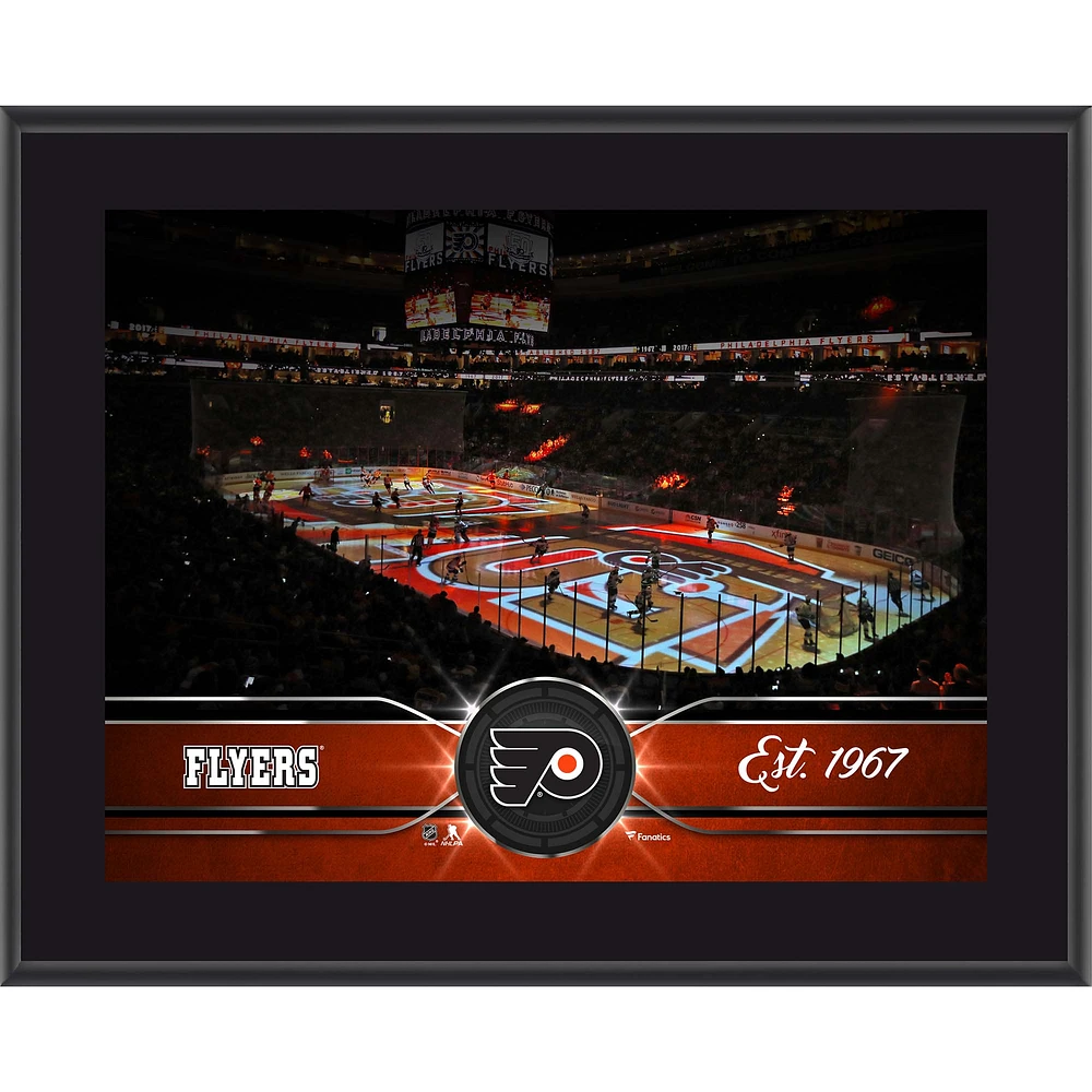 Philadelphia Flyers 10.5" x 13" Sublimated Team Plaque