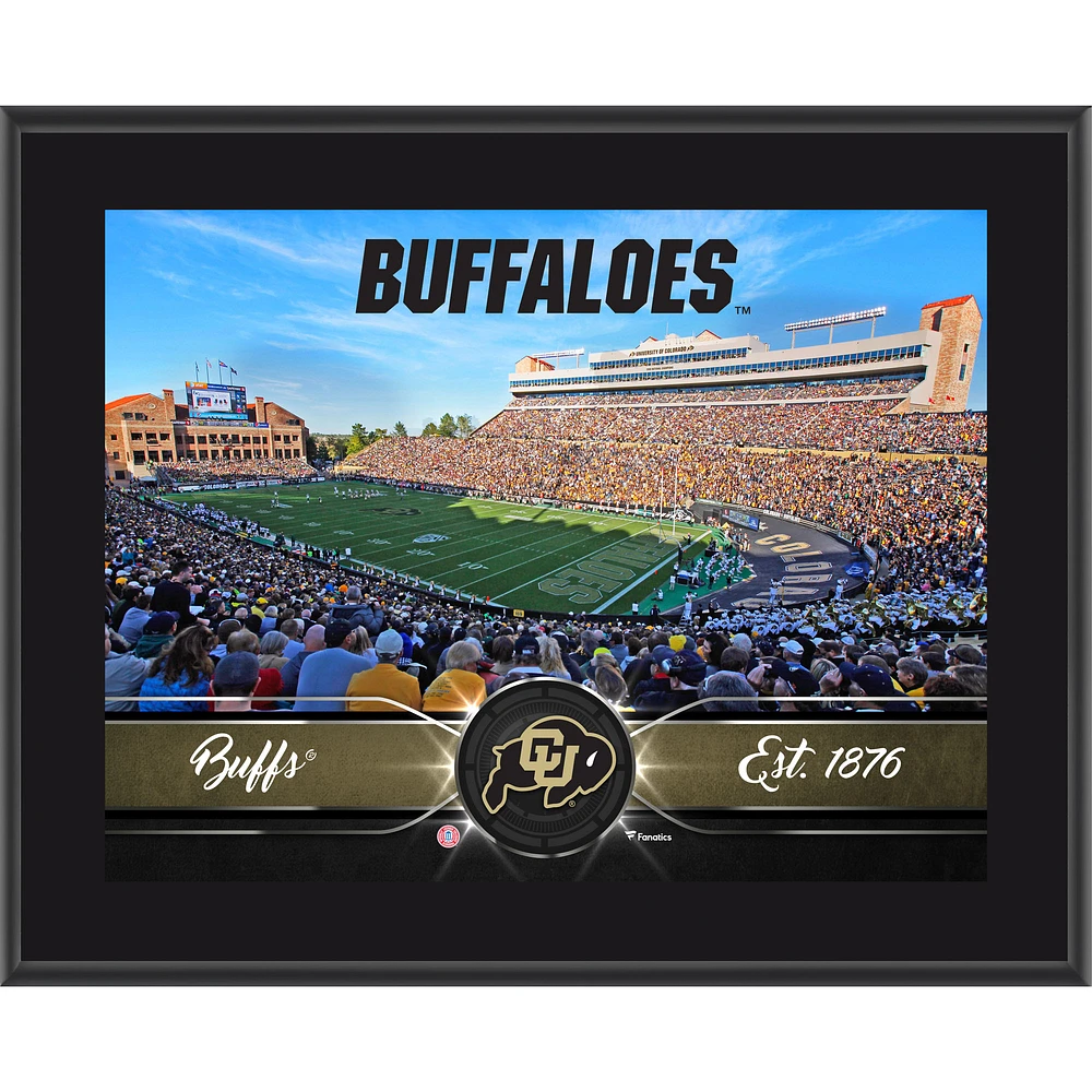 Colorado Buffaloes 10.5" x 13" Sublimated Team Plaque