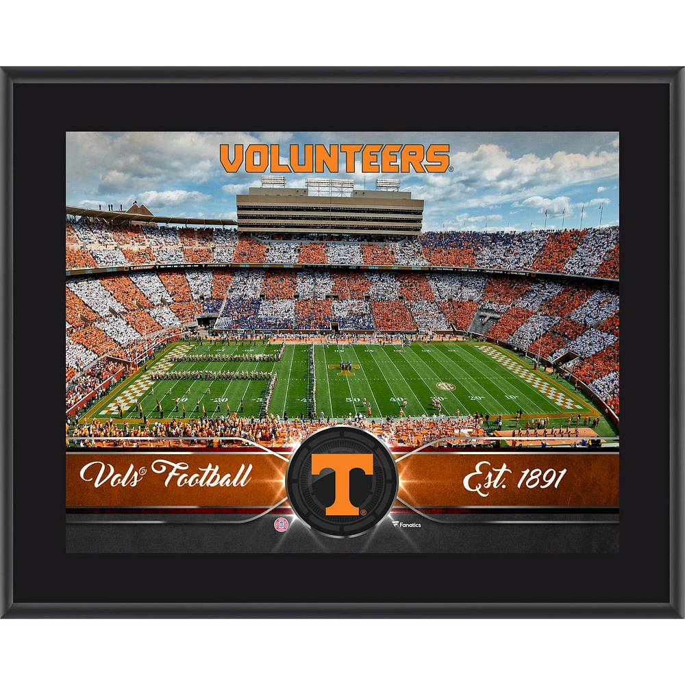 Tennessee Volunteers 10.5" x 13" Sublimated Team Plaque