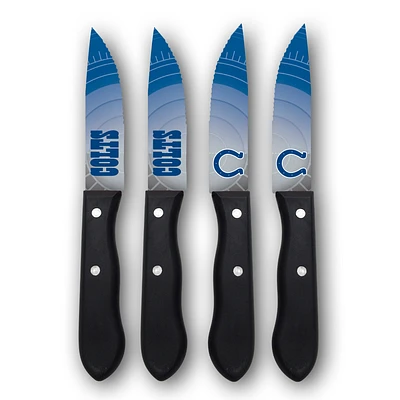 Woodrow Indianapolis Colts 4-Piece Stainless Steel Steak Knife Set