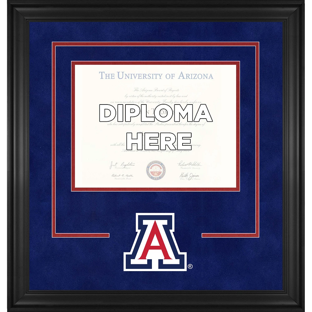 Arizona Wildcats Deluxe 8.5" x 11" Diploma Frame with Team Logo