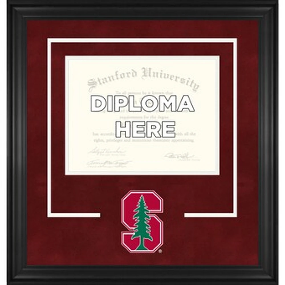 Stanford Cardinal Deluxe 8.5" x 11" Diploma Frame with Team Logo
