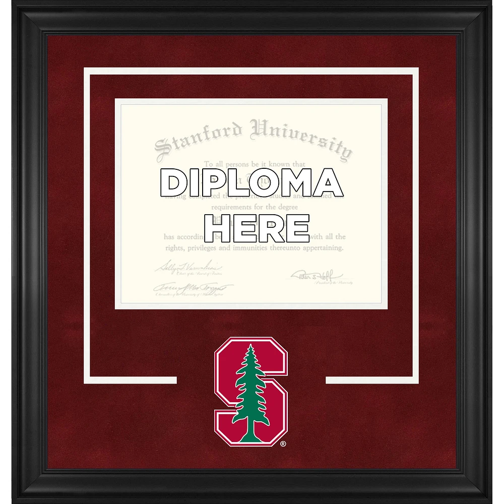 Stanford Cardinal Deluxe 8.5" x 11" Diploma Frame with Team Logo