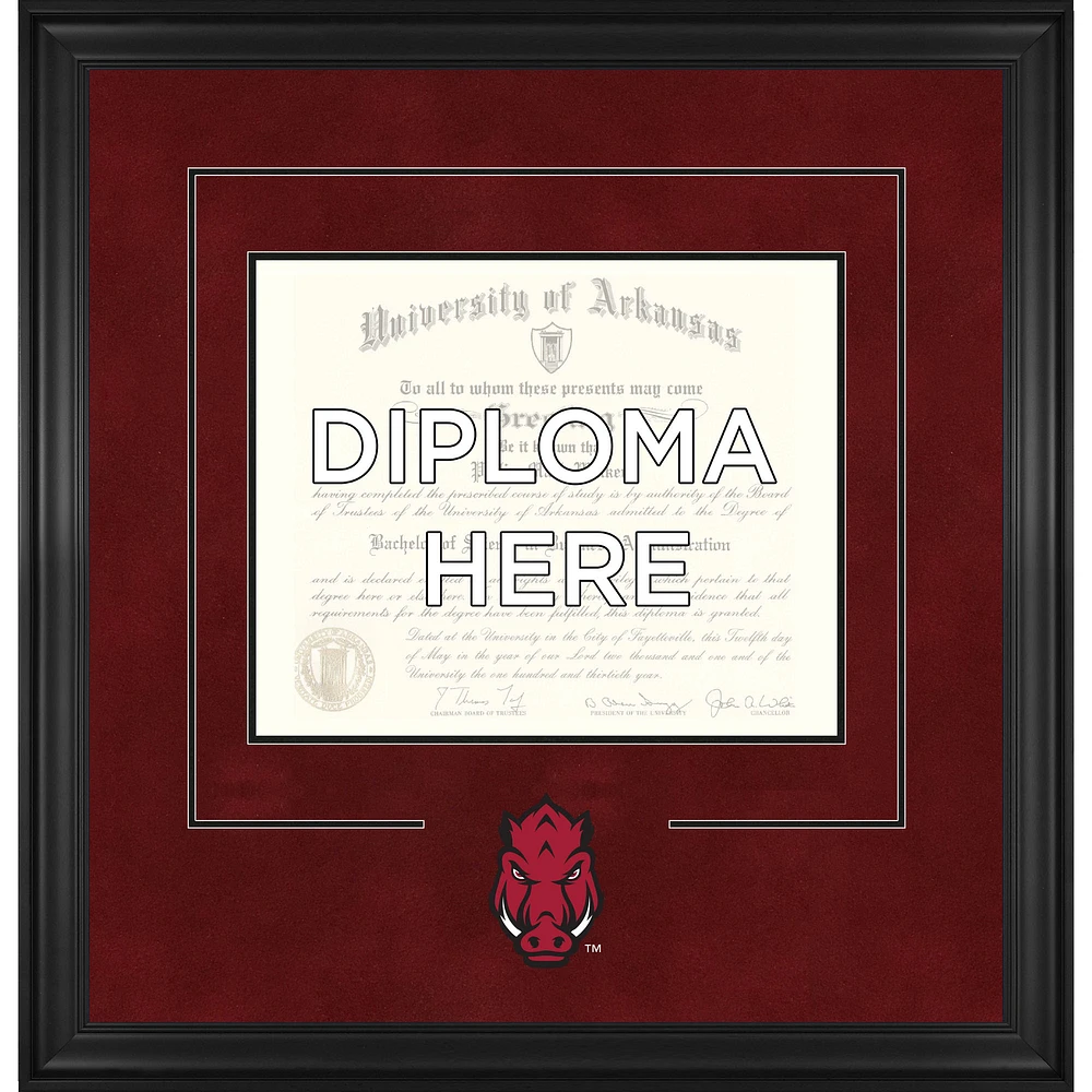 Arkansas Razorbacks Deluxe 11" x 14" Diploma Frame with Team Logo