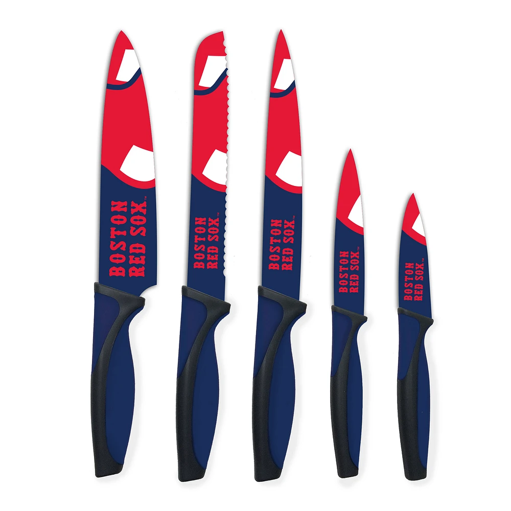 Woodrow Boston Red Sox 5-Piece Stainless Steel Cutlery Knife Set