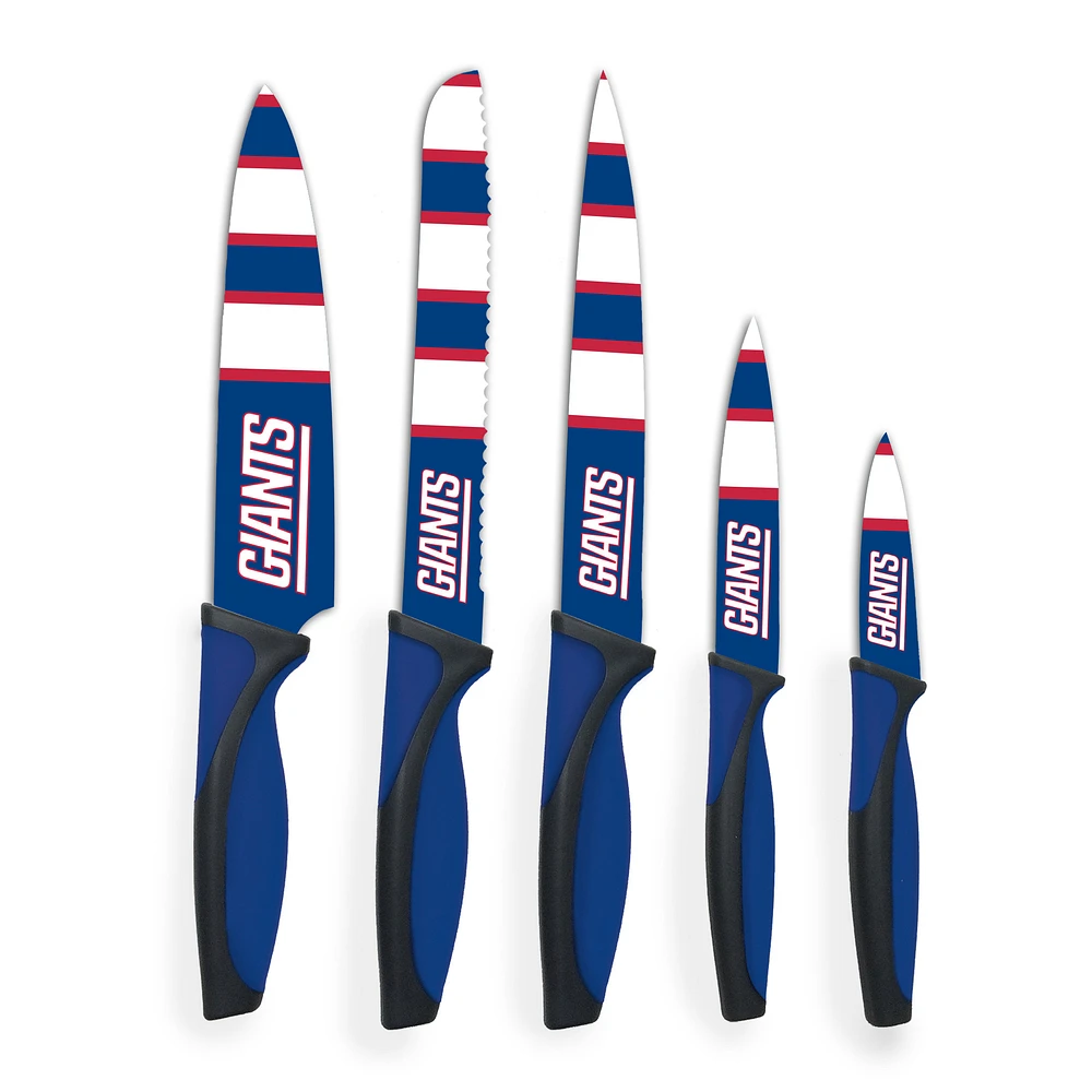 Woodrow New York Giants 5-Piece Stainless Steel Cutlery Knife Set