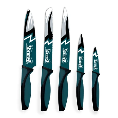 Woodrow Philadelphia Eagles 5-Piece Stainless Steel Cutlery Knife Set