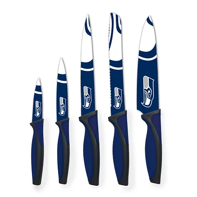 Woodrow Seattle Seahawks 5-Piece Stainless Steel Cutlery Knife Set