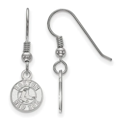 Women's Boston Red Sox Sterling Silver Extra-Small Dangle Earrings