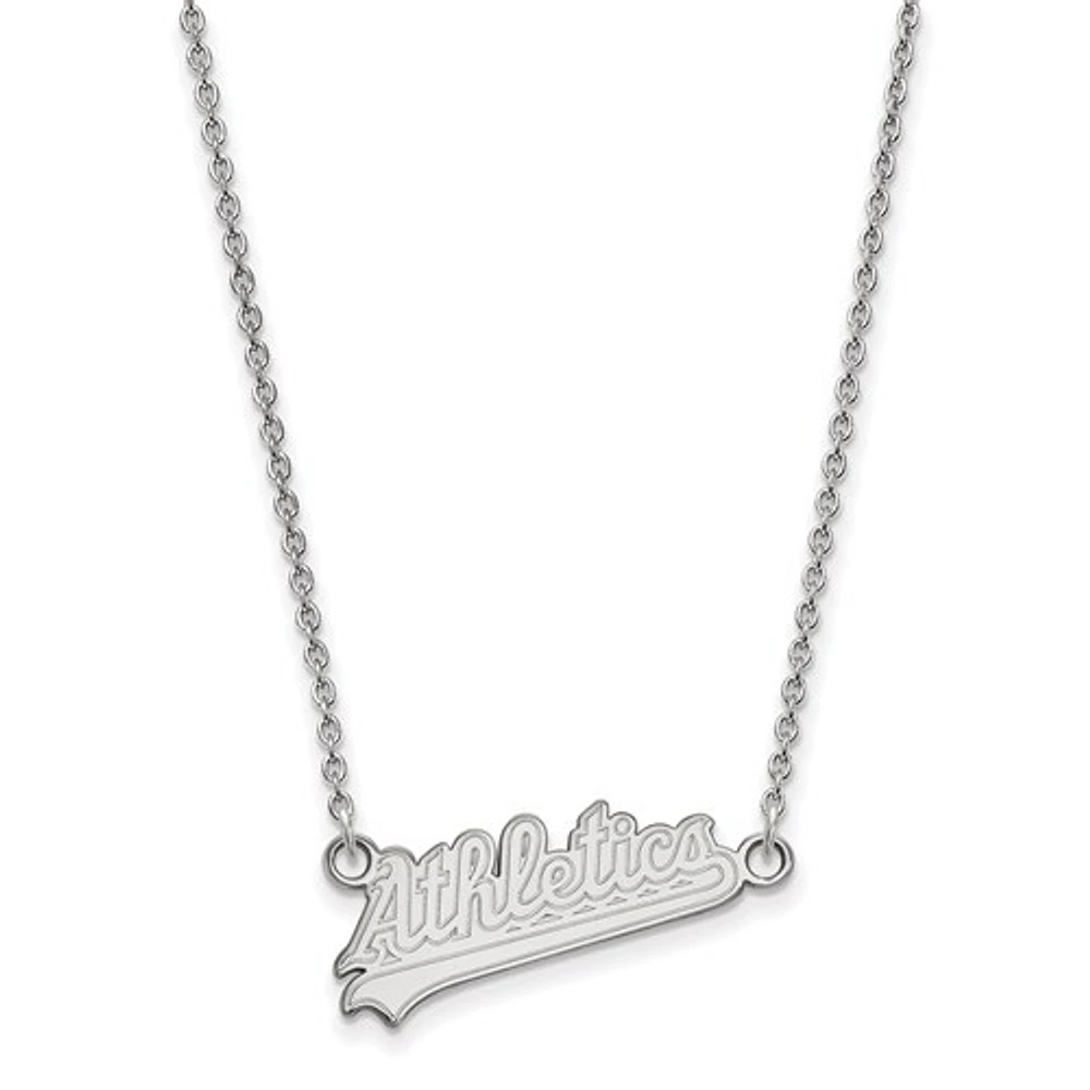 Women's Athletics Small Sterling Silver Pendant Necklace