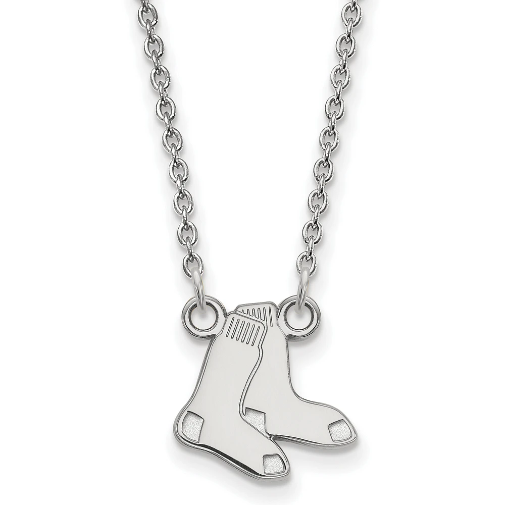 Women's Boston Red Sox Small Logo Sterling Silver Pendant Necklace