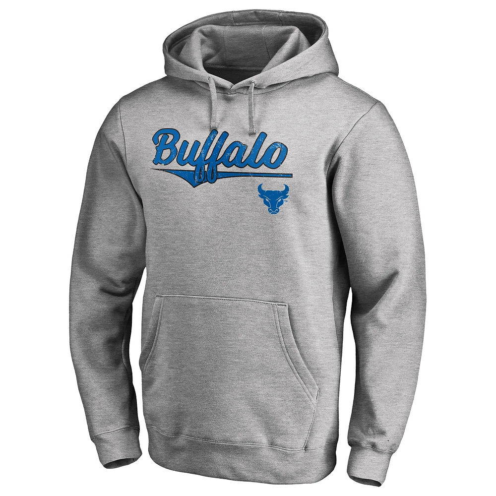 Buffalo Bulls American Classic Pullover Hoodie - Heathered Gray