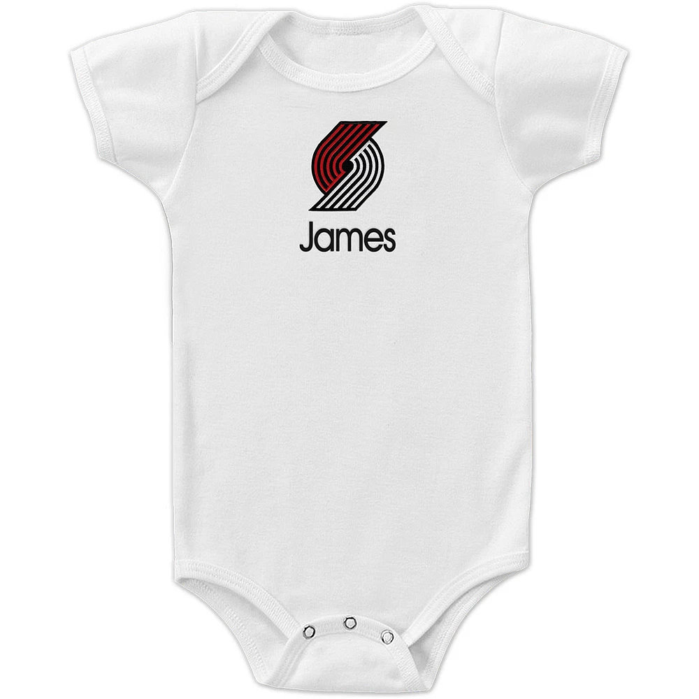 Infant Portland Trail Blazers Personalized Bodysuit